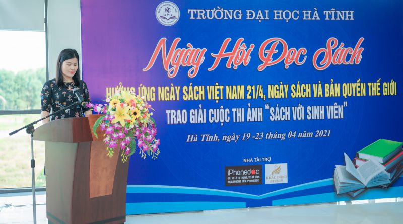 Triển khai các hoạt động hưởng ứng Ngày Sách Việt Nam tại Trung tâm Thông tin Thư viện – Trường Đại học Hà Tĩnh